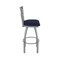 Holland Bar Stool Co OD820 Catalina Stainless Steel 25 Swivel Outdoor Counter Stool with Breeze Sapphire Seat OD82025SSOD001 - alternate 3